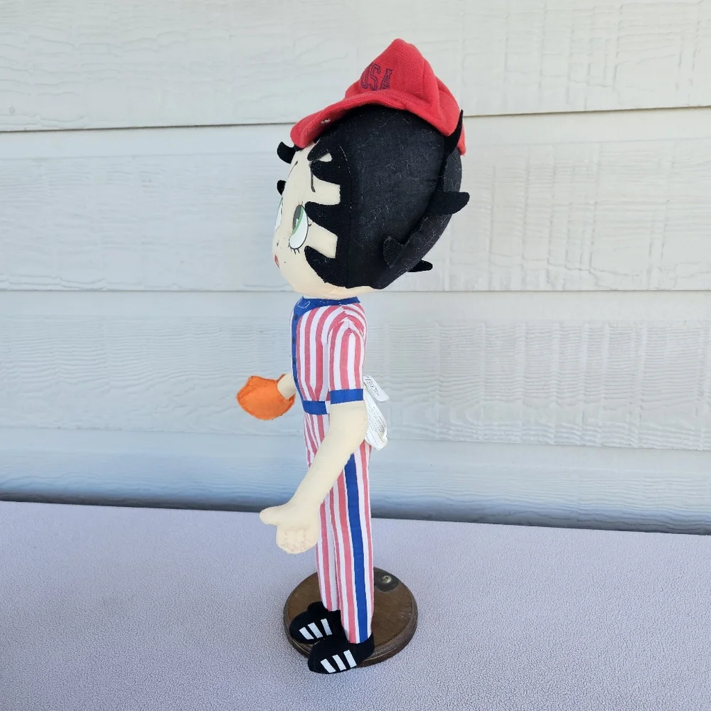 Kellytoy Betty Boop USA Baseball Soft Fabric Doll 18